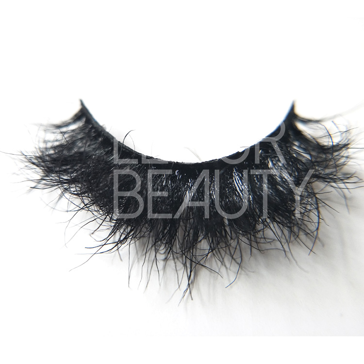 Extreme fluffy 3D styles horse lashes customized factory EA121 